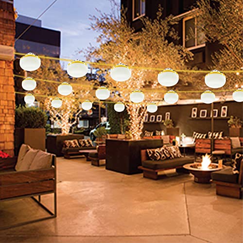 Construction String Lights LED 100FT - Industrial Grade 3Prong