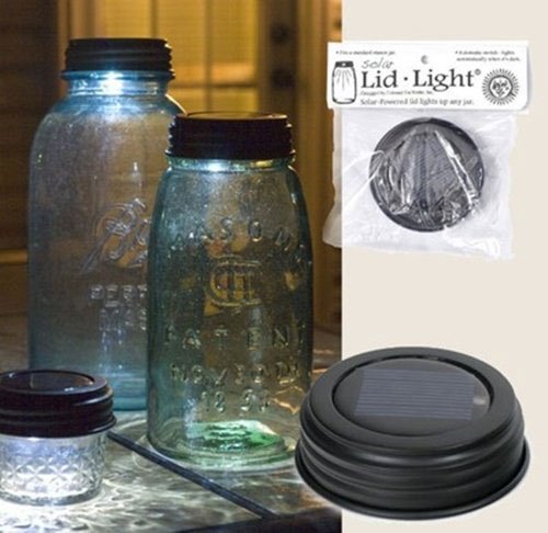 Solar Lid Light - Brown