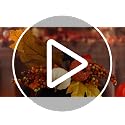 Fall LED Lanterns - 12 Inch Timer Candles 2 Pack