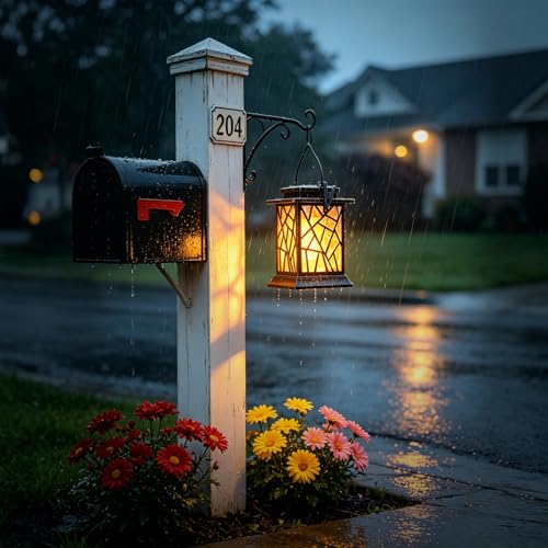 Solar Lanterns - Outdoor Waterproof Flickering Flame