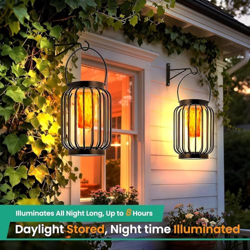 4 Pack Solar Light Replacement Top - Flickering Flame
