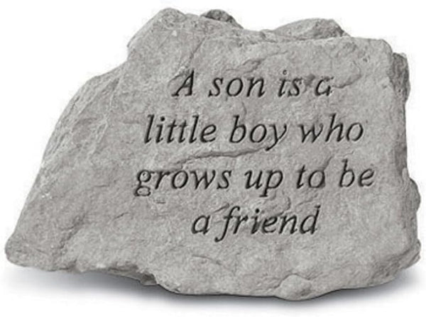 A Son Is ... Garden Stone
