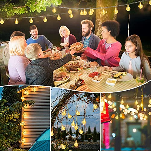 Plug-In Globe String Lights 65.6ft 150 LED - 8 Modes