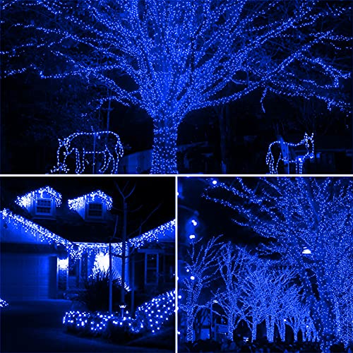 105FT 300 LED Christmas String Lights - 8 Modes, End to End Plug