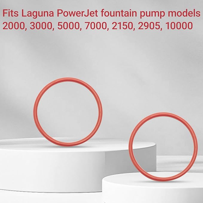 Ziyuan Pond Filter Pump O-Ring PT743, 1 1/4" Diameter for Laguna Pressure Flo Filter O-Ring Seal, for Laguna Products Using A 1 1/4" Click Fit Connector (4 Pack)