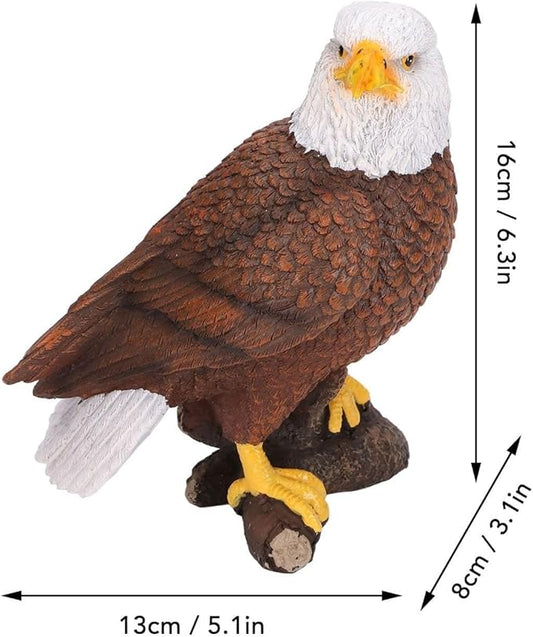Cute Statues Garden and Yard Statue Bald Eagle Hanging Bird Backyard Decor
