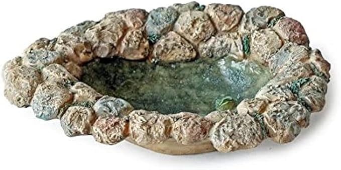 Marshall Home MG18 Fairy Gardening Miniature Statuary Small Pond, 5"
