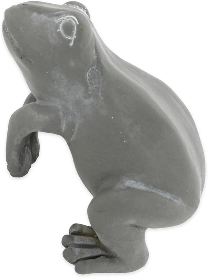 The Bridge Collection Decorative Frog Pot Hugger- Cute Climbing Frog for Hanging on Planters and Flower Pots - Fun Outdoor Plant Pot Accent for Outside Garden Decor