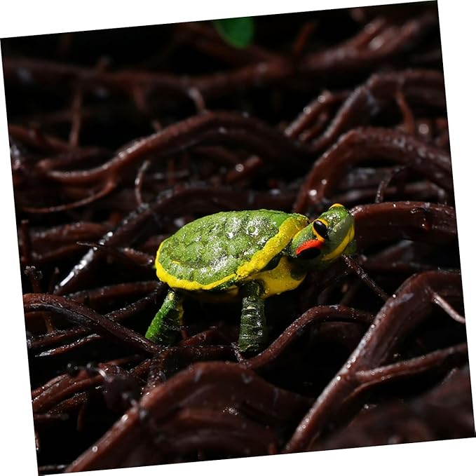 Metal Turtle Ornament Miniature Tortoise Figurine Garden Decoration Toy Iron Craft