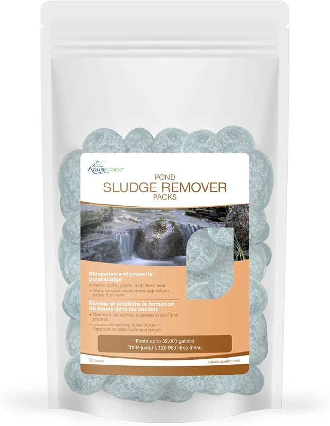 Aquascape Pond Sludge Remover Water Treatments Packs, 32 packs | 96084