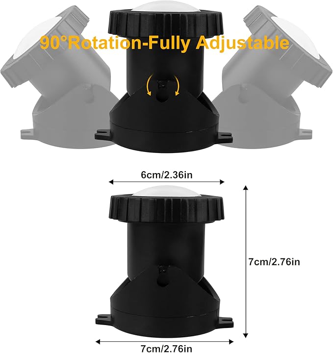 RGB Pond Lights with Timer, Super Bright LED Underwater Submersible Fountain Light,Remote Control IP68 Waterproof Colorful Landscape Spotlights for Fish Aquarium Tank Garden Yard Pool(Set of 5)