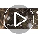 LED String Lights 48ft - Weatherproof Dimmable Remote Control Black