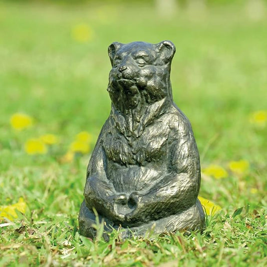 SPI Meditatiing Yoga Bear Garden Sculpture
