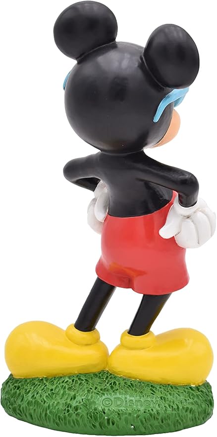 Disney Mickey Mouse Rocking Sunglasses Everyday Outdoor Garden Statue, 10 inches Tall, Officially Licensed Disney Product