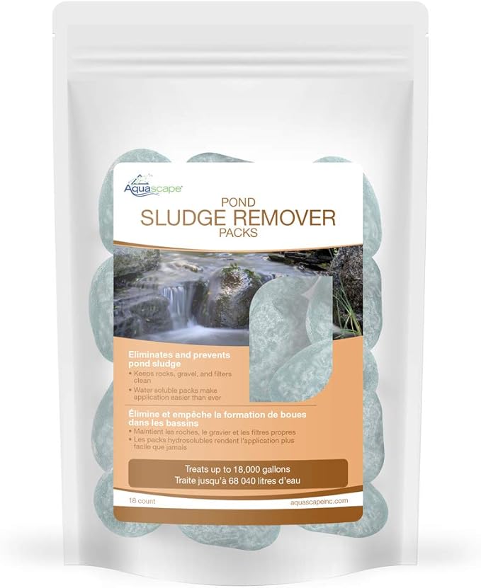 Aquascape Pond Sludge Remover Water Treatments Packs, 18 packs | 96081