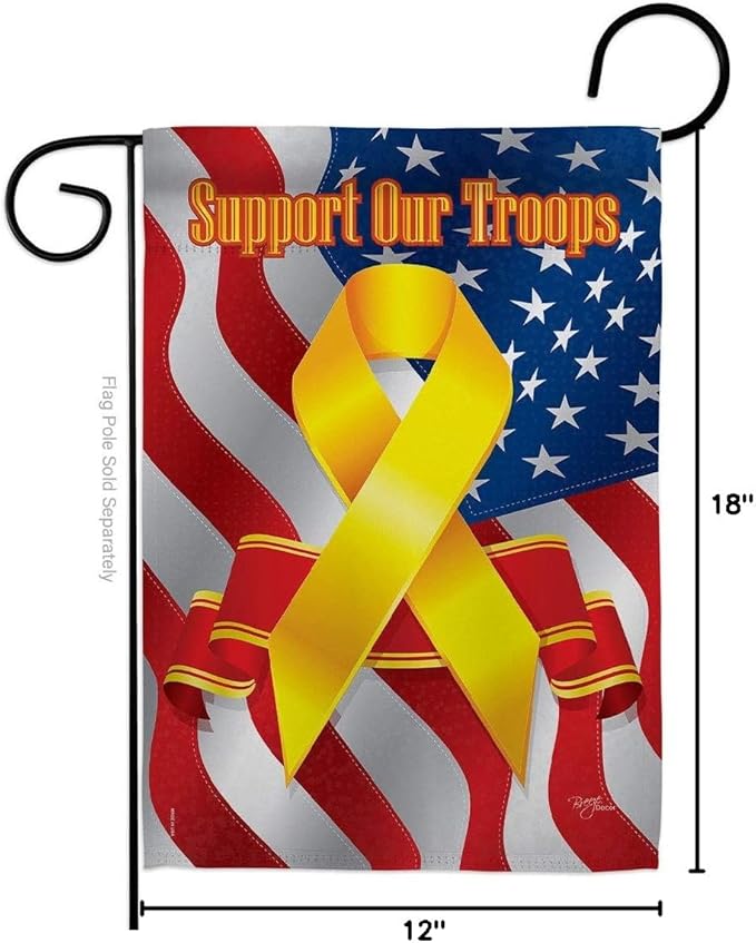Support Our Troops American Flags For Outside House Wall Home Decor Independence Day Cemetery Decoration For Grave Memorial Yard Sign 4th Of July Poster 911 Canvas US Flag USA Poster Gifts