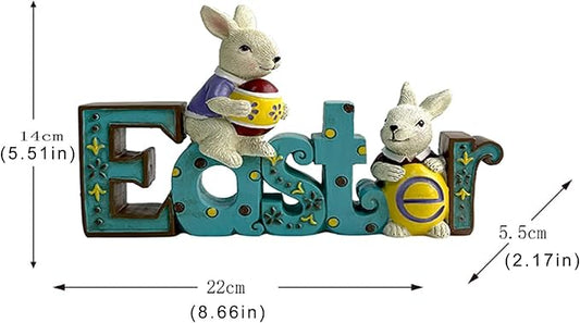 Easter Decorations Easter Bunny Decor, Easter Bunny Decor,Spring Decor Easter Indoor Decorations, for Easter Decorations for Home