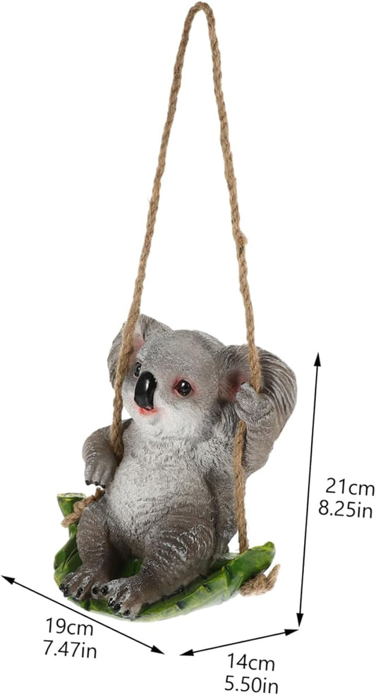 Hemoton Statue Adorable Hanging Decor for Outdoor Garden Stylish Courtyard Accessory for Home Office Decoration Durable Weather Resistant Design