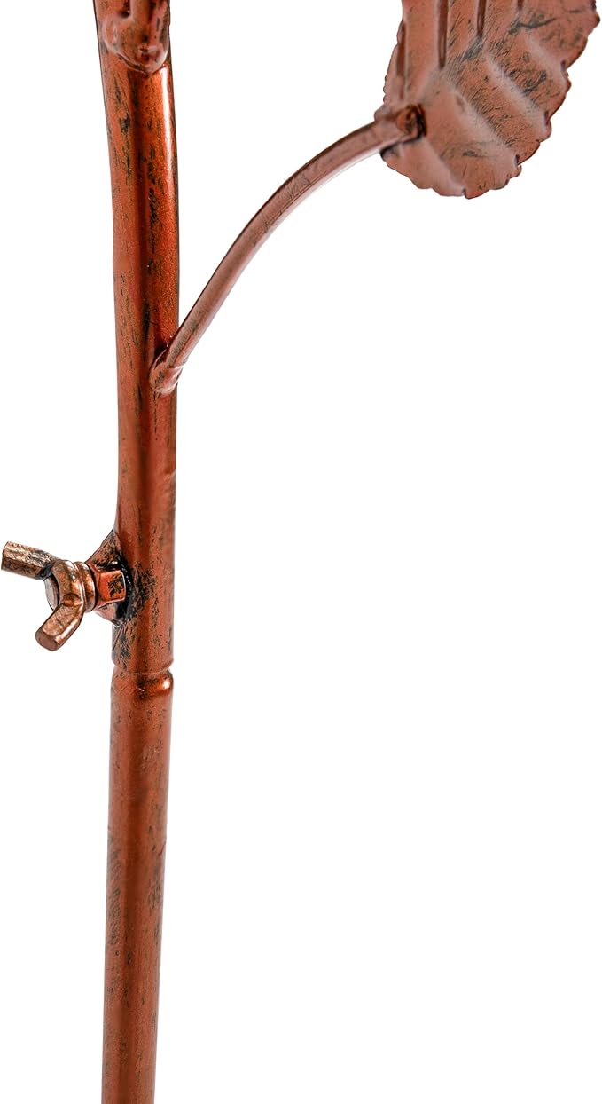 Sunnydaze Twirling Twigs Large Wind Spinners Outdoor for Garden - Spinner Yard Art with 2-Point Step-in Stake - 48" H