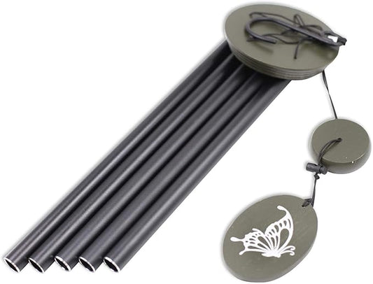 Wind Chimes for Outside, WindChimes Outdoor Tuned Soothing Melody, Wind Chimes Gifts for Mom, Wind Chime Outdoor Decoration, Patio, Garden, Yard. Butterfly Wind-Chime