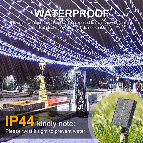 Solar String Lights Outdoor - 500 LED, 165FT, Waterproof
