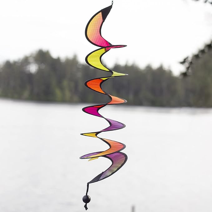 In the Breeze 5184 — 24" Jewel Curlie, Yellow, Green, Fuschia, Pink
