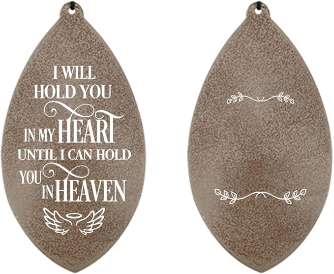 ASTARIN Personalized Name 35" Memorial Wind Chimes for Outside, Metal Sympathy Gifts for Loss of Mother Father Loved One, Bereavement Wind Chime in Memory Gift, Produced in USA