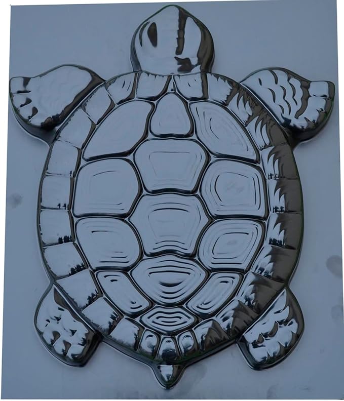 SvitMolds Mold DIY Turtle Shape Stepping Stone Mold Turtle Decorative Stepping Stone Mould Concrete Cement Mould DIY Personalized Manual Garden Lawn Pathmate Paving Pavement Paver (S02)