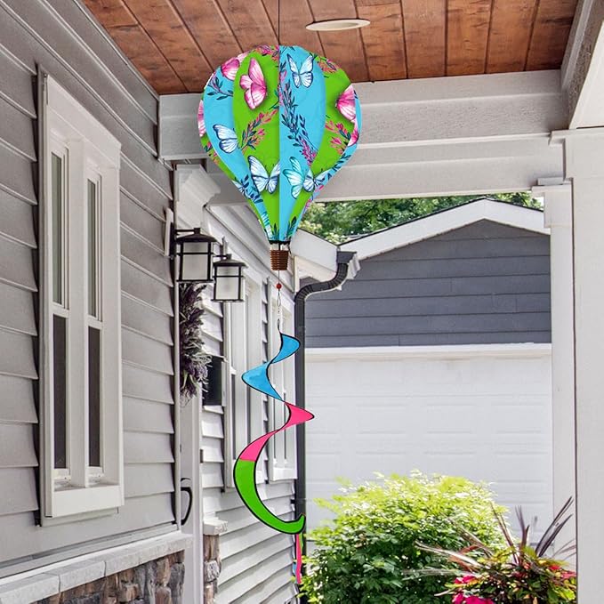 Briarwood Lane Butterflies Deluxe Hot Air Balloon Spinner