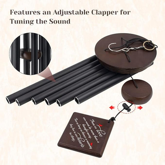 ASTARIN Wind Chimes for Outside,Memorial Wind Chimes Sympathy Wind Chimes for Loss of Loved One Cardinal Memorial Wind Chime Bereavement Condolence Gifts for Loss of Mother Father Husband