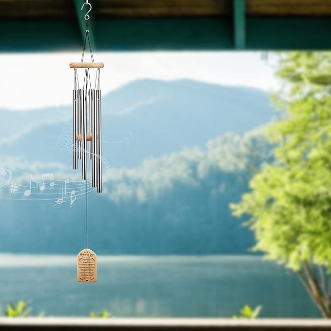 Wedding Gift for Mother of The Bride, Mother in Law Gift from Son in Law, Mother of Bride Wedding Wind Chime, Mother in Law Wedding Keepsake