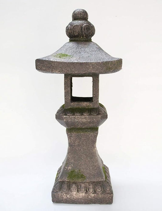 Hi-Line Gift 27IN Grey Stone Pagoda Lantern