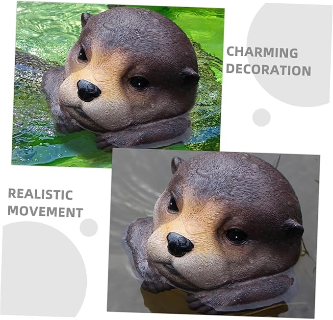 Garden Decor Artistic Resin Statues Floating Decor Animal Ornament Garden Statue Outdoor Outdoor Decor