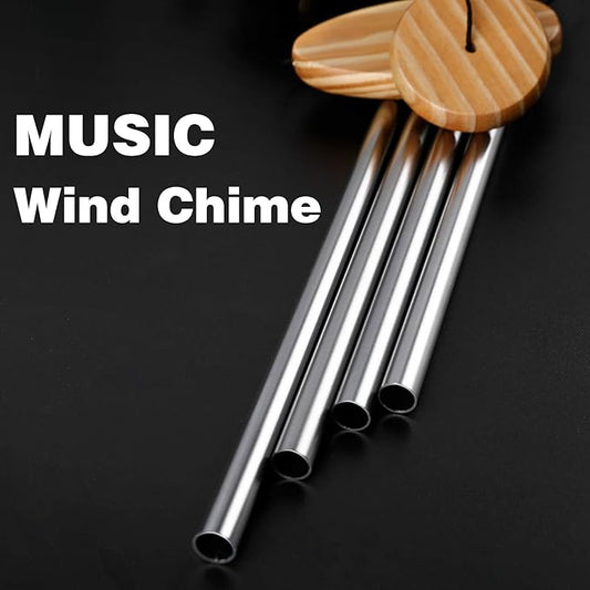 DesGully Wind Chimes,Hummingbird Solar Wind Chimes for Outside Color Changing,4 Aluminum Tubes Wind Bell for Garden/Patio Decor Thanksgiving Gifts for Mom, Wife, Grandma Neighbors(25 Inch Deep Tone)