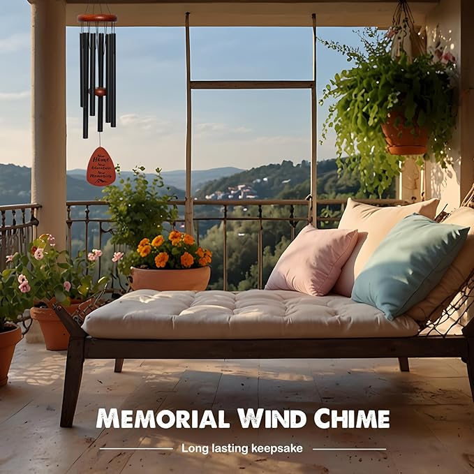 New Home Wind Chime Gifts for New Homeowner Women Men Couple Friend Coworker, New Home Housewarming Gifts Ideas for First Home New Apartment, Spring Summer Garden Decoration or Outside Patio Home