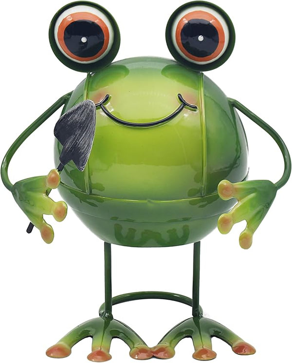 Lesser & Pavey Bright Eyes Frog by Bright Eyes Home Decor Figurines & Ornaments for Home & Office | Decorative Accessories Statues for Indoor & Outdoor | Lovely Gifts for Women & Men