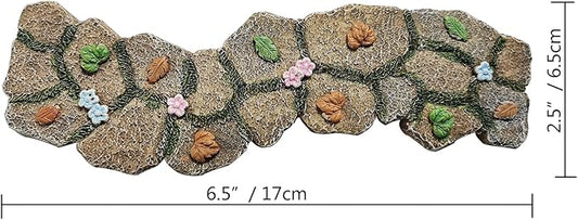 Fairy Garden Walkway Path, Fairy Garden Pathway, Fairy Garden Accessories, Stone Path, Dollhouse Road Way, Micro Miniature Path Road for Fairy Garden, Enchanted Garden Path