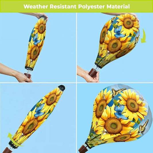 Briarwood Lane Sunflower Dance Hot Air Balloon Spinner