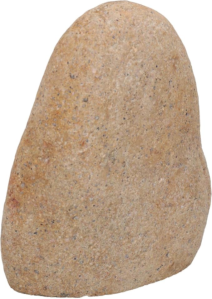 AB Tools Small Teddy Bear River Rock Hand Carved Stone Decoration House Garden Yard