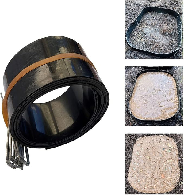 AUTUMN Made in USA Flexible Custom Stepping Stone Maker, Concrete Molds, Garden Paths Molds, Concrete Walkway Molds