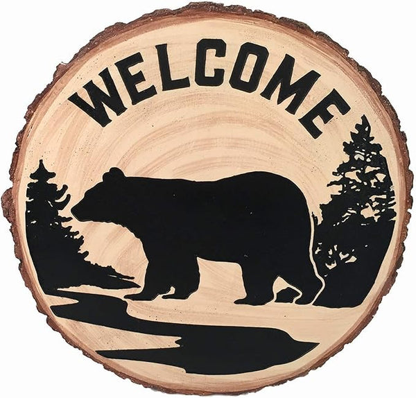 Spoontiques - Garden Décor - Bear Stepping Stone - Decorative Stone for Garden