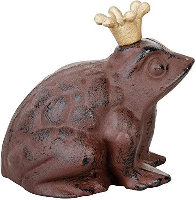 Esschert Design Frog Prince statue - small (TT10),brown