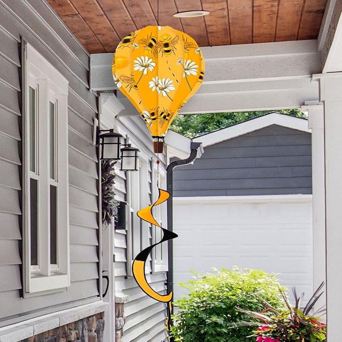 Briarwood Lane Bumblebee Deluxe Hot Air Balloon Spinner