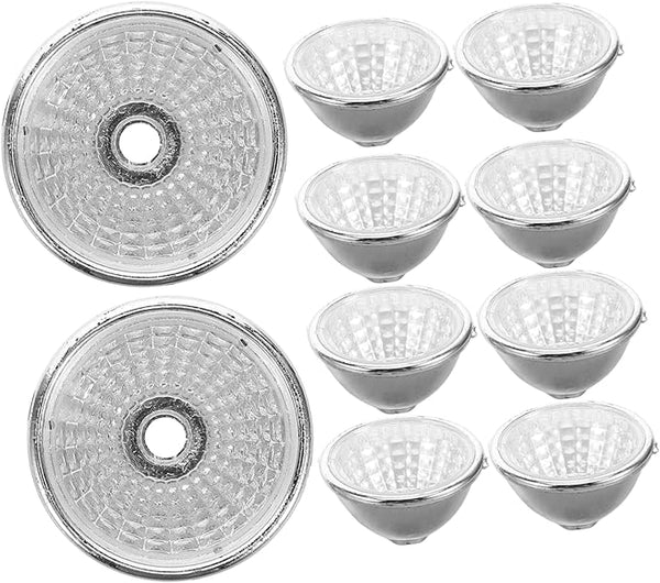 TEHAUX 100pcs Solar Animal Eyes Spotlight Lamp Shade for Outdoor Garden Statues Lifelike Decorative Plastic Lights for Patios and Balconies Create Charming Ambiance Bright Solar-Powered