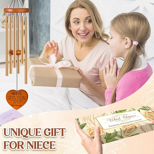 Niece Gifts from Auntie, Niece Gifts Wind Chimes, Niece Birthday Gift, Gift for Niece Birthday, Graduation, Christmas, Term Begins, Coming-of-Age Ceremony