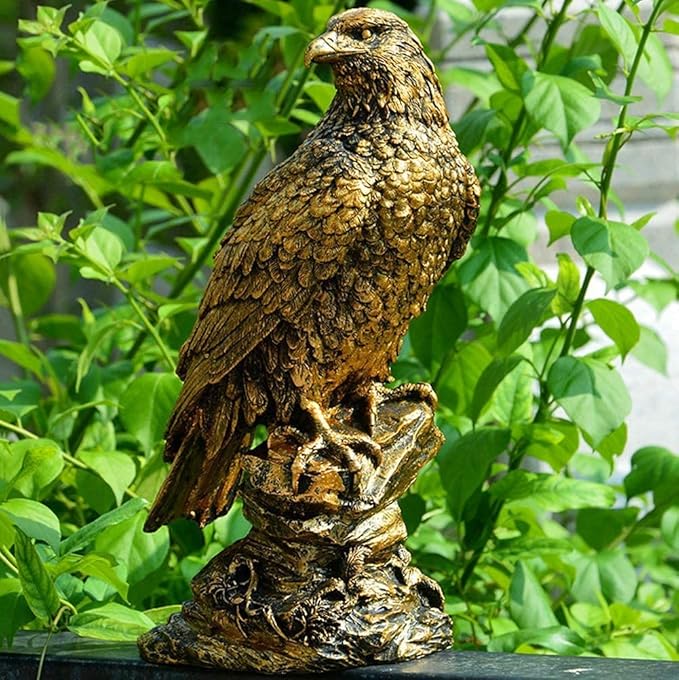 Garden Statues Outdoor Decor Balcony Figurine Resin Figurine Ornament Statue Garden Landscape Decoration for Home Desk House Garden Lawn Decoration