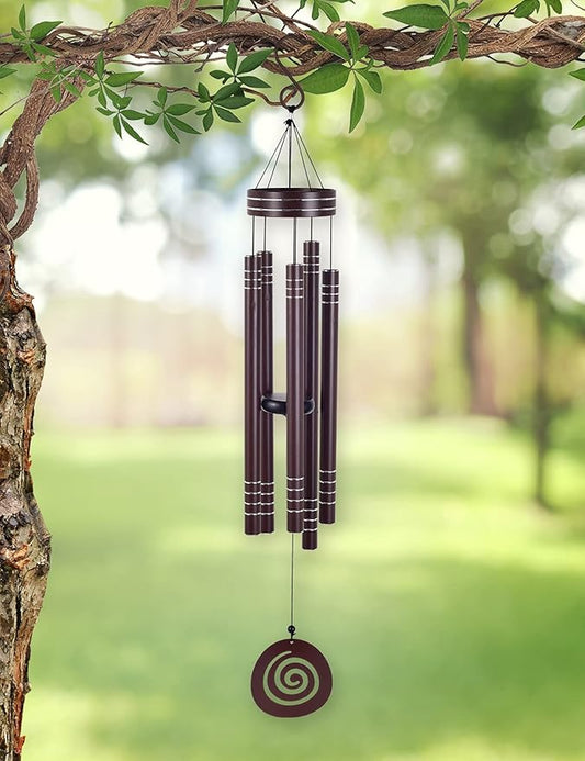 Sunset Vista Designs Durable Metal Vista Classics Galaxy Wind Chime, 41-Inch, Brown