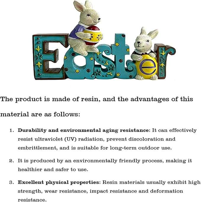 Easter Decorations Easter Bunny Decor, Easter Bunny Decor,Spring Decor Easter Indoor Decorations, for Easter Decorations for Home