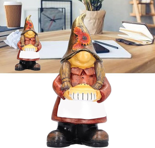 Garden Statues | Weatherproof Material Outdoor Decor for Yard/Patio/Lawn | Colorful Cute Lawn Ornaments for Home Decor & Gifts | 10.2 Inch Height, 614g Lightweight