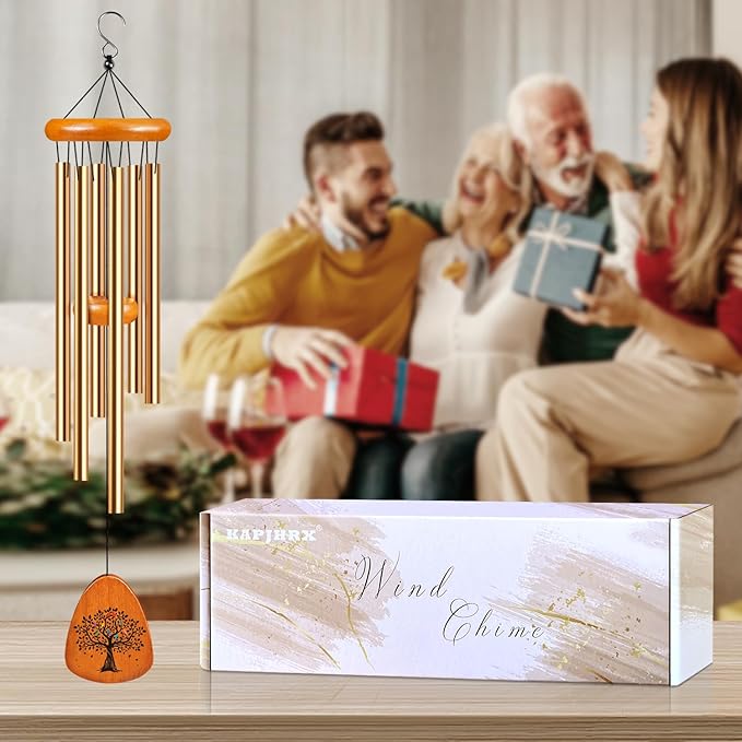Gifts for Mom, Moms Wind Chimes, Best Gift for Mom, Mother Birthday Gift from Daughter Son, Love Reminder Gifts for Birthday Thanksgiving Christmas